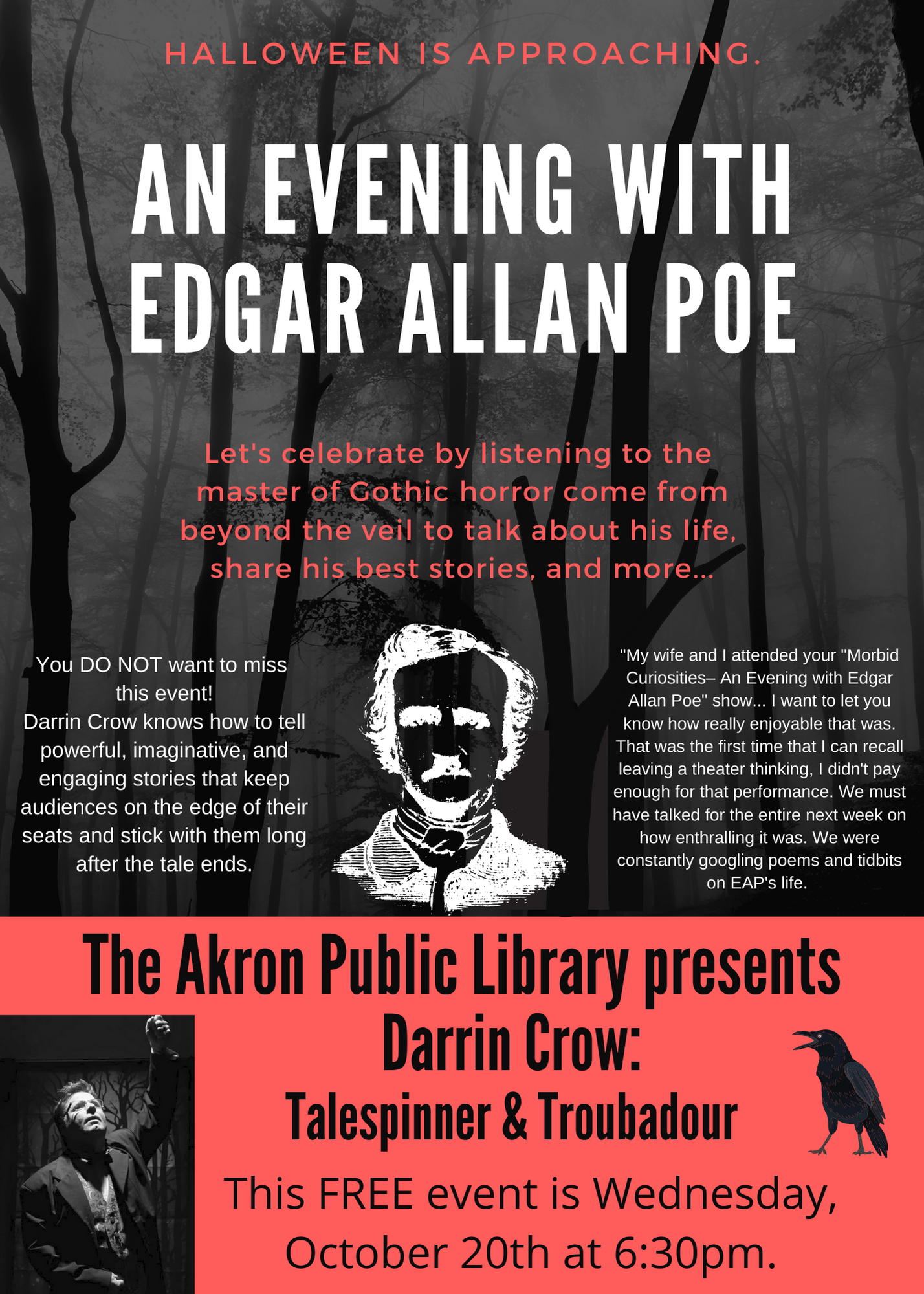 An Evening with Edgar Allan Poe PNG Flyer.png